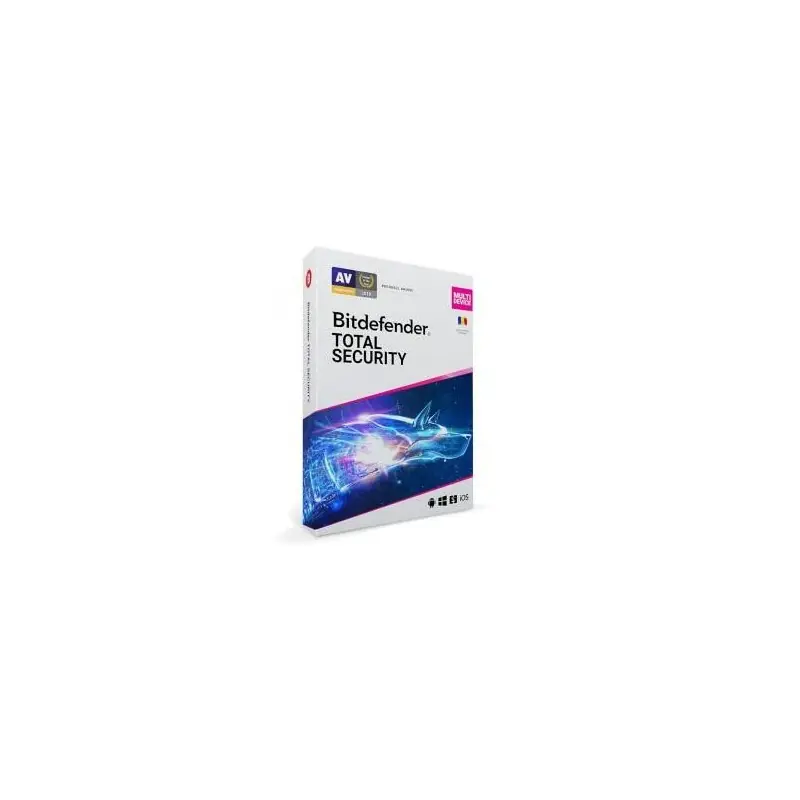 Licenta retail Bitdefender Total Security - protectie anti- malwarecompleta pentru Windows, macOS, iOS si Android, valabila pent Cumpărături sigure