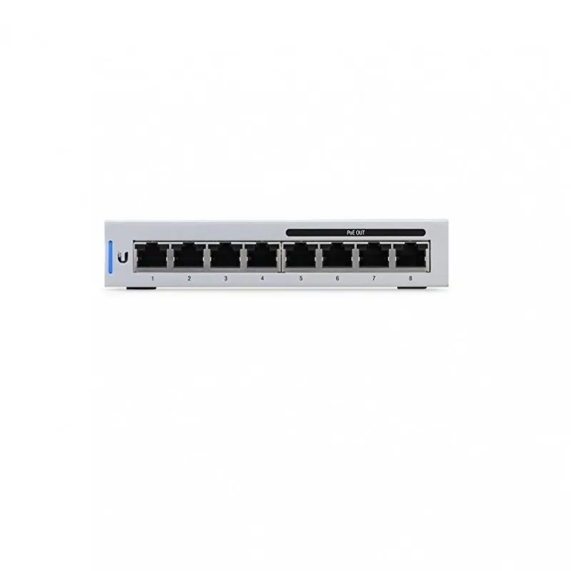 Ofertă exclusivă UBNT Unifi managed GB switch, set de 5 bucati, US-8-60W-5, Total Non-Blocking Throughput: 8 Gbps, 4 Auto-Sensing IEEE 802.3af Po