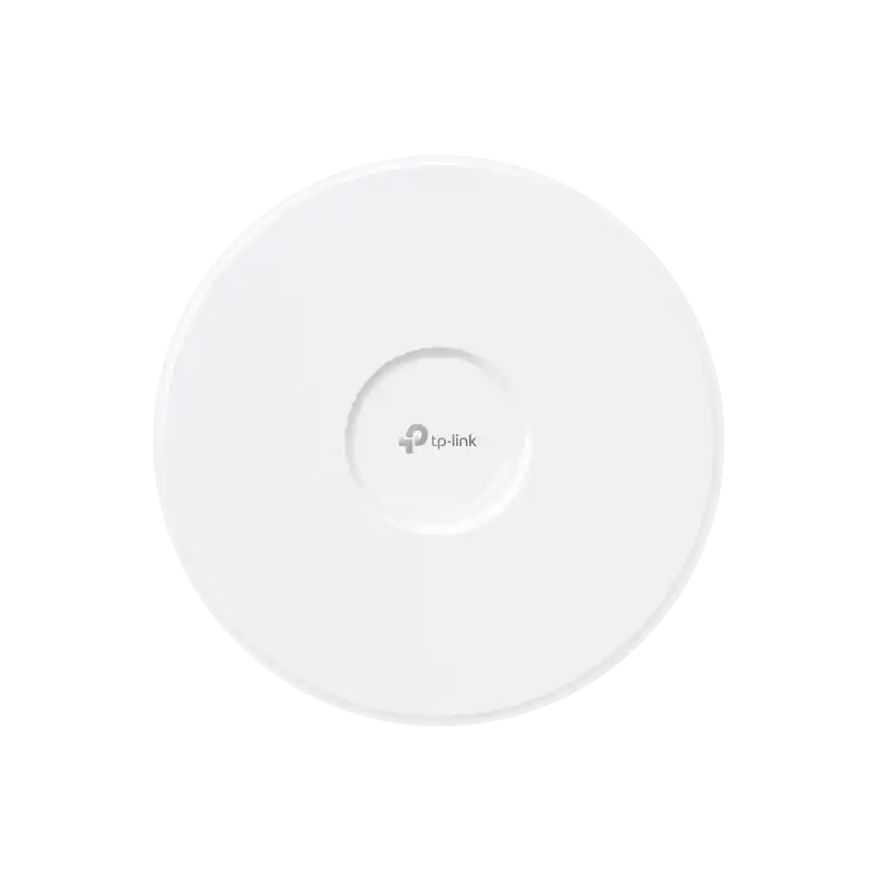 "OmadaBE19000 Ceiling Mount Tri-Band Wi-Fi 7 Access Point PORT: 2×10G RJ45 Port SPEED:1148Mbps at2.4 GHz + 5760 Mbps at 5 GH Transport gratuit