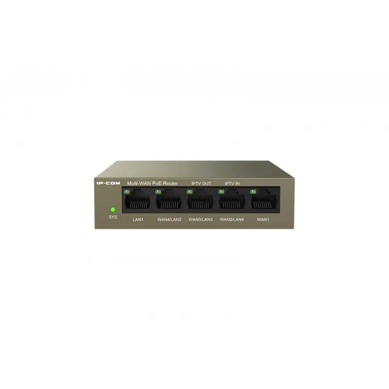 Vezi acum IP-COM 5 PORT CLOUD MANAGED POE ROUTER, M20-POE, Dimensiuni: 100*100* 26mm, Capacitate clienti: 150, NAT (Static IP) 940Mbps/930
