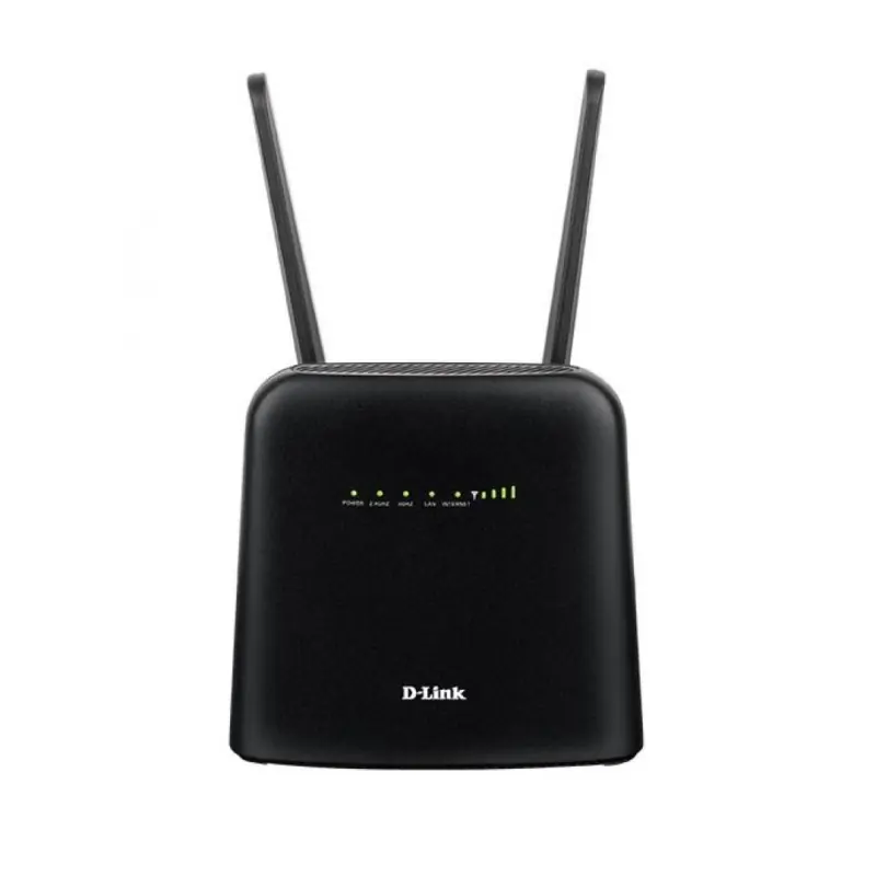 Bestseller D-Link Router Wireless DWR-960 4G cat.7, AC1200,LTE + Wi-Fi SOC chipset, 2 x prturi gigabit LAN, 1 x WAN , 2 x antene externe,