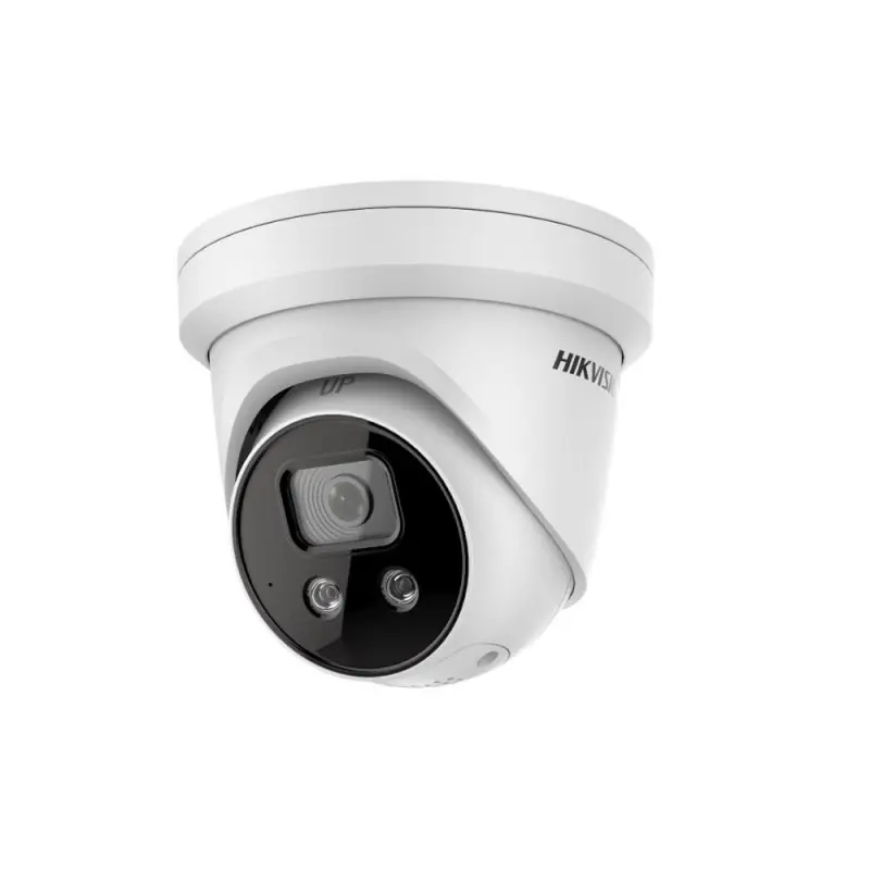 Camera supraveghere Hikvision IP turret DS-2CD2346G2-ISU/SL(2.8mm)C, 4MP, Acusens - filtrarea alarmelor false dupa corpul uman s Disponibil imediat