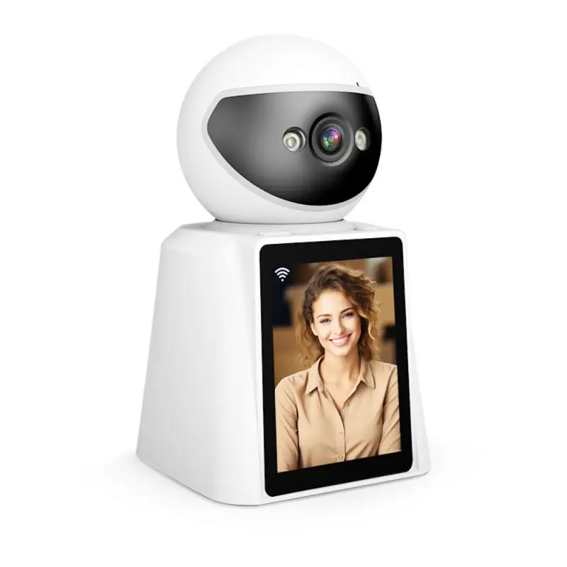 Camera Supraveghere Wireless 2MP full HD Pan/Tilt Audio Card Display 2.8” SriHome SH053 Preferatul clienților