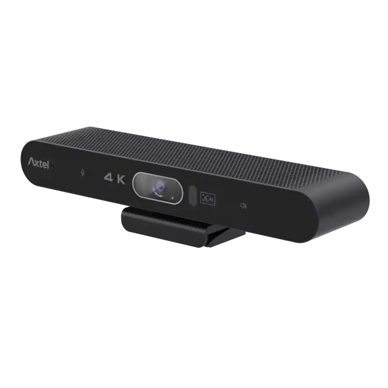 Camera Videoconferinta Axtel AX-4K Video-Bar-Mini, Rezolutie 4k 3840x2160@30fps, Senzor 1/3.0", 8.0MP, Zoom digital 4x ePTZ Func Mai ieftin