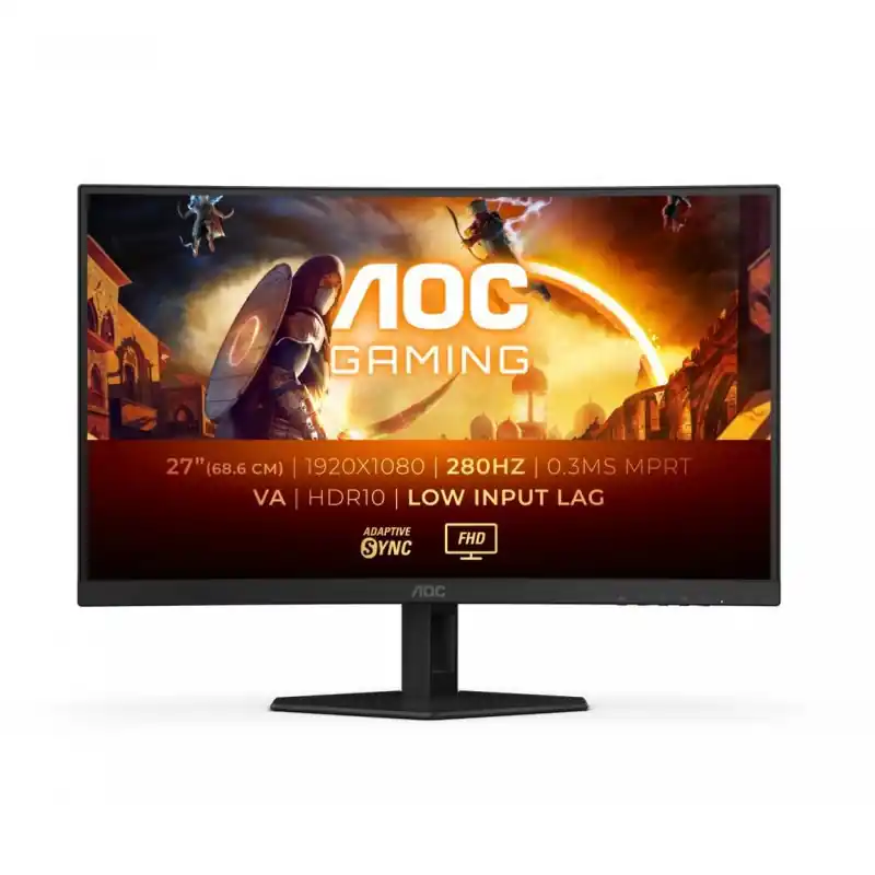 Chilipir Monitor AOC 27" C27G4ZXE, Curvature: 1500R, Diagonal (inch): 27, Diagonal (cm): 69, Aspect ratio: 16:9, Panel: VA, Resolution: 1