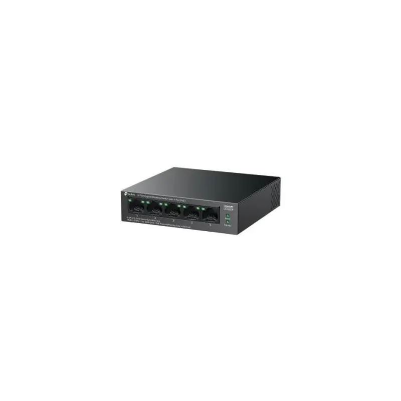 "5-Port Gigabit Desktop Switch with4-Port PoE+ PORT: 4× Gigabit PoE+ Ports, 1× Gigabit Non-PoE Port SPEC: 802.3af/at, 65 W PoE Super ofertă