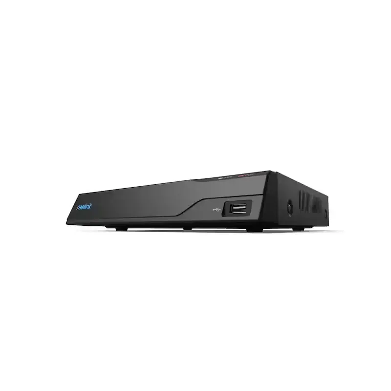 Reducere specială NVR Reolink NVS4 Canale IP: 4 POE Rezolutie: 16MP Iesiri video: 1HDMI, 1VGA Iesiri audio: camera cu microfon Compresie video: H.