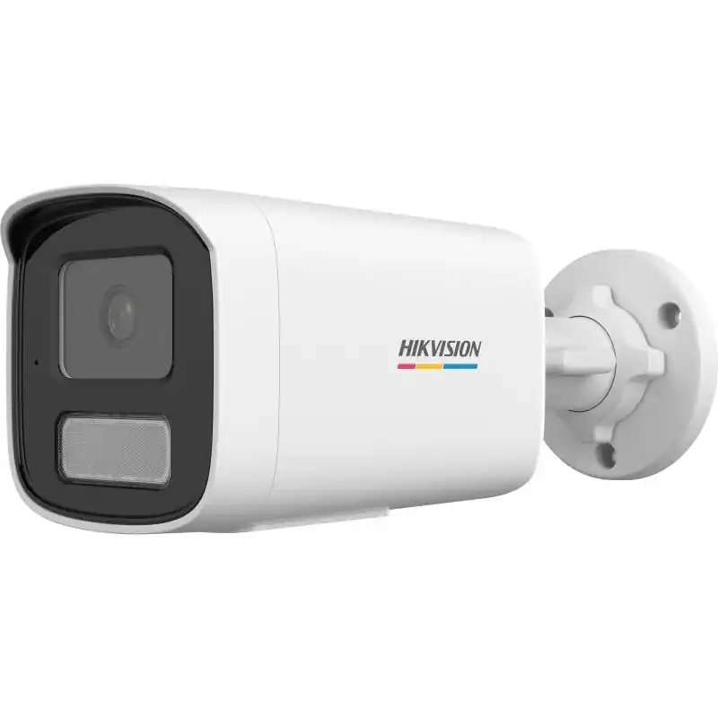 Camera de supraveghere IP Bullet 2MP ColorVu Hikvision DS-2CD1T27G2H- LIU(2.8MM), lentila fixa 2.8mm, iluminare: Color: 0.001 Lu Preferatul clienților