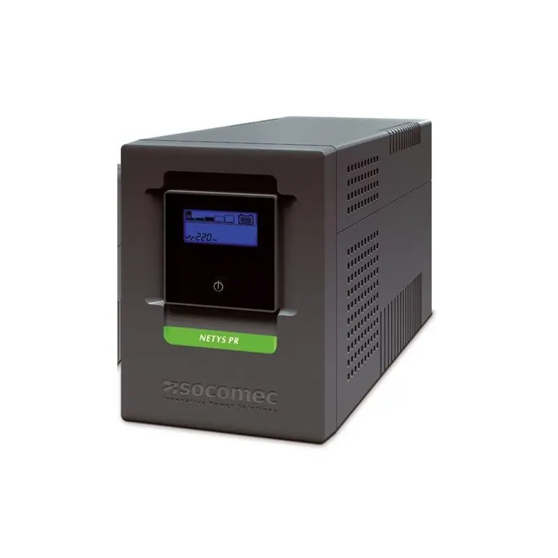 SOCOMEC NeTYS PR-MT 1500VA/1050W 230V 50/60Hz WITH AVR, SINEWAVE,LCD PLUGS PROTECTED RJ45,USB BATTERY INCLUDED , 1XIEC C14, OUT Cel mai vândut