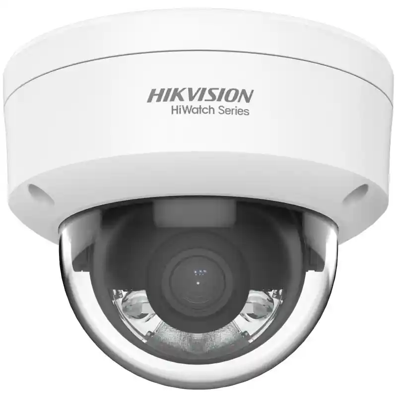 Camera de supraveghere IP Dome 2MP HiWatch Hikvision HWI-D129HA(2.8MM), lentila fixa 2.8mm, iluminare min: Color: 0.001 Lux @(F1 Cel mai vândut