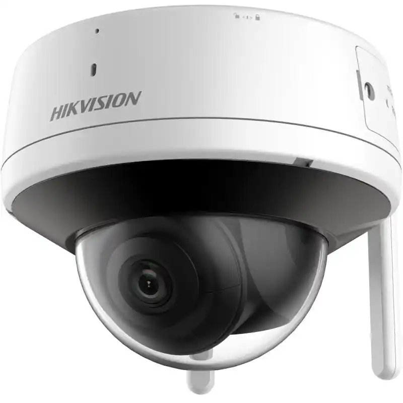 Camera supraveghere Hikvision WIFI IP dome DS-2CV2141G2-IDW(2.8MM)(W) 4 MP, WIFI 2.4G cu 2 antene, distanta in camp deschis 120m Reducere extra