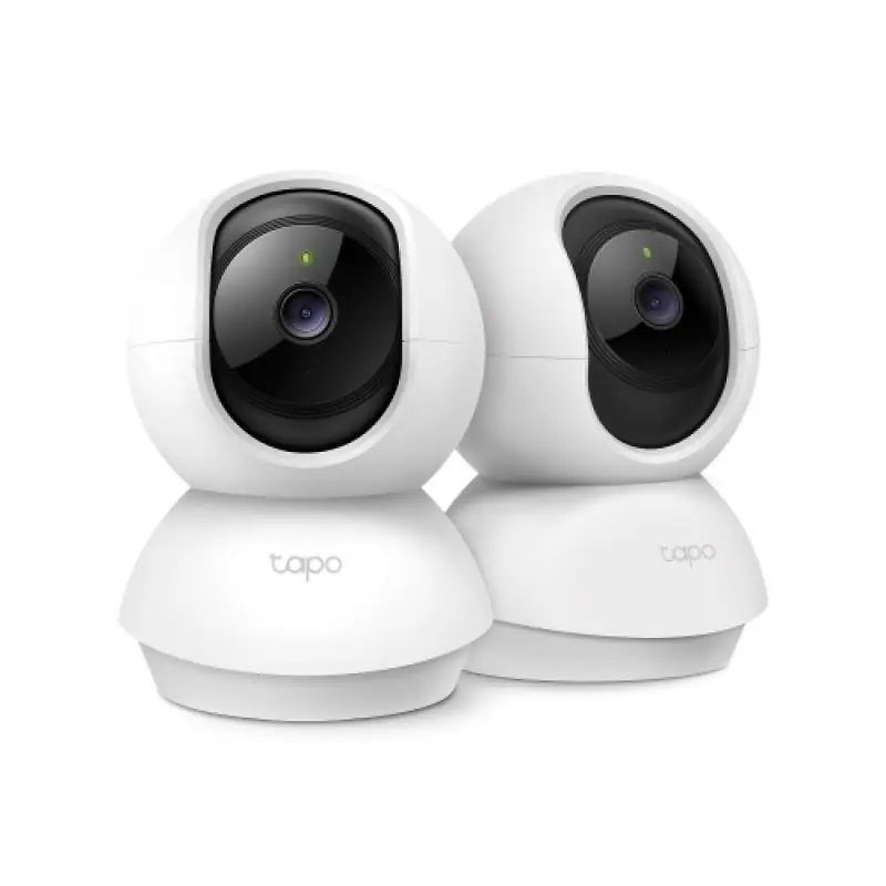 Pan/Tilt Home Security Wi-Fi Camera, 2-Pack SPEC: 2K (2304x1296), 2.4 GHz, Horizontal 360º FEATURE: Pan/Tilt, Smart AI Detection Noutate