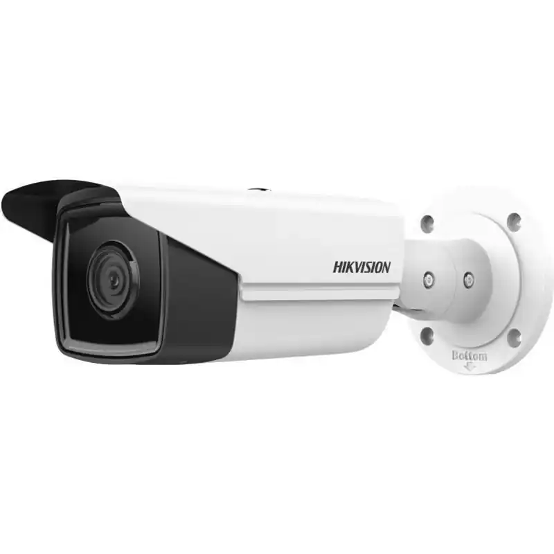 Camera de supraveghere IP Bullet 4MP Hikvision DS-2CD2T43G2-2LI(2.8MM), lentila fixa 4mm, iluminare min: Color: 0.0005 Lux @ (F1 Preferatul clienților