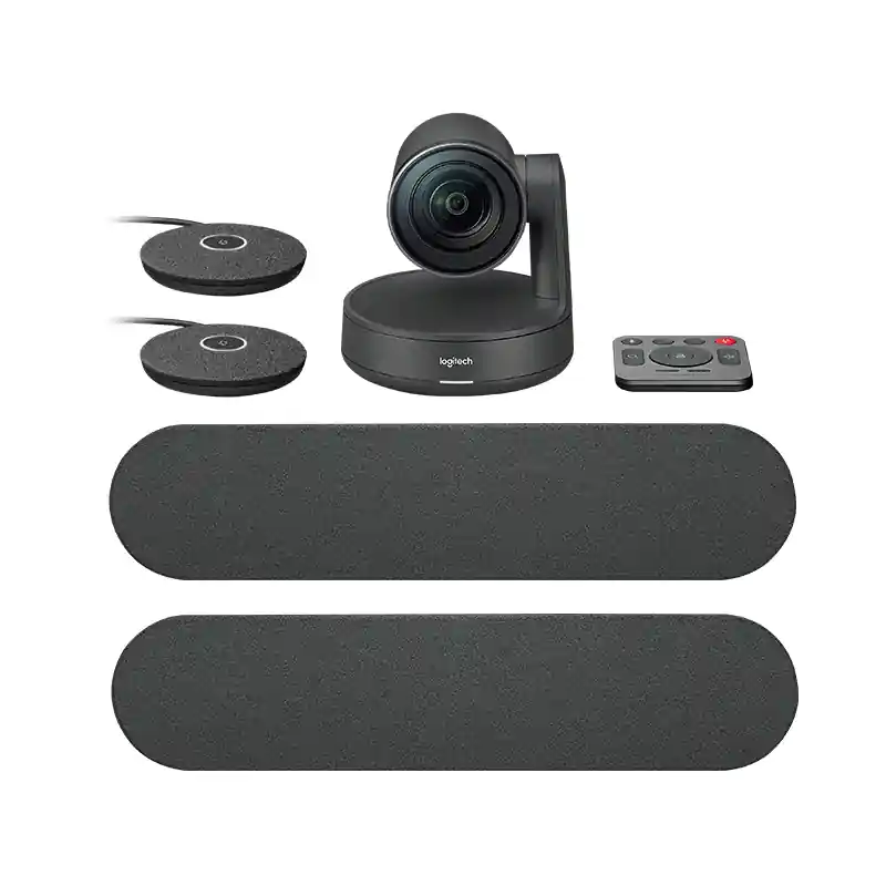 Camera videoconferinta Logitech Rally Plus ConferenceCam Ultra-HD, negru Preț mic