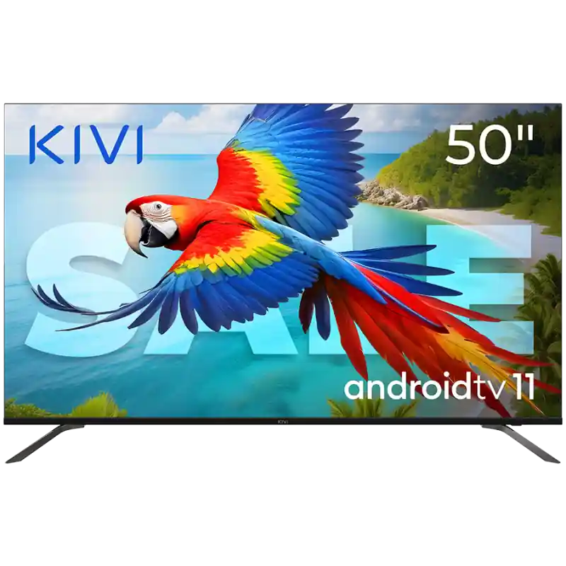 50", UHD, Android TV 11, White, 60 Hz, AV1, Sound 2x12W, 70 kWh/1000h, Energy G, WiFi5G, BT5.1, 3xHDMI, 2xUSB, 24 months Ofertă de sezon
