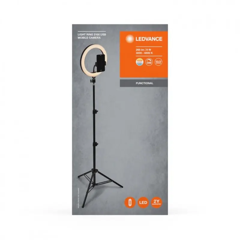 Preț mic MOBILE CAMERA LIGHT RING 2100 USB LEDV