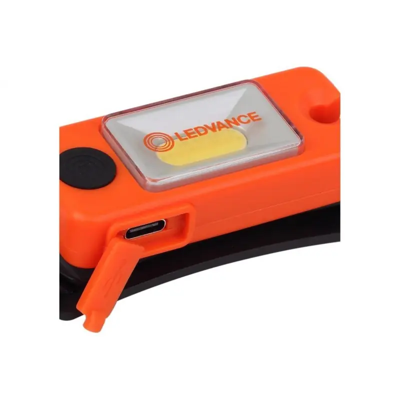 Lanterna LED frontala Ledvance, reincarcabila, 2W, 80 lm, IP22, USB-C, 4moduri de iluminare (100%-80 lm, 50%-40 lm, LED CuloareR Cumpără online