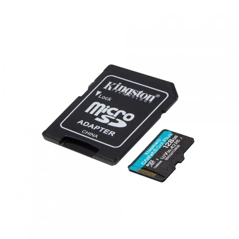 Card de Memorie MicroSDHC Kingston Canvas GO Plus, 128GB, Class 10 Lichidare de stoc