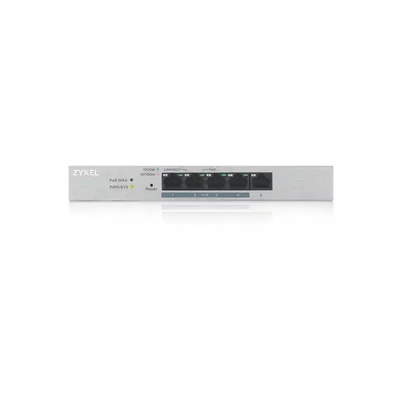 ZYXEL GS1200-5HP 5-PORT GBE METAL SWITCH Popular