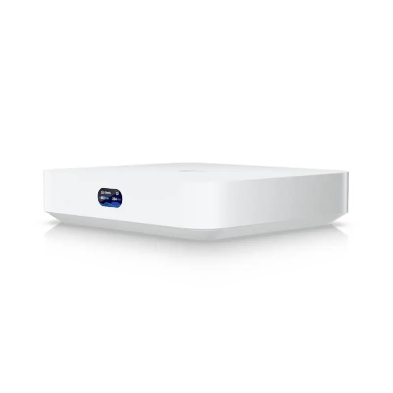 Router Ubiquiti UCG-MAX, 4 x LAN, 1 x WAN, 10/100/1000/2500 Mbps, 5 x RJ-45, procesor Quad-core ARM Cortex-A53 1.5 GHz, Memorie Preferatul clienților