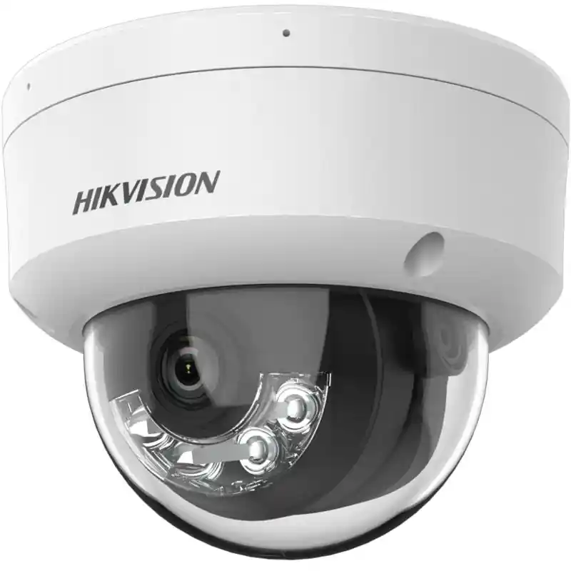 Chilipir Camera de supraveghere IP Dome 4MP Smart Hybrid Light Hikvision DS-2CD1143G2-LIUF(2.8MM), lentila fixa 2.8mm, iluminare min: Col
