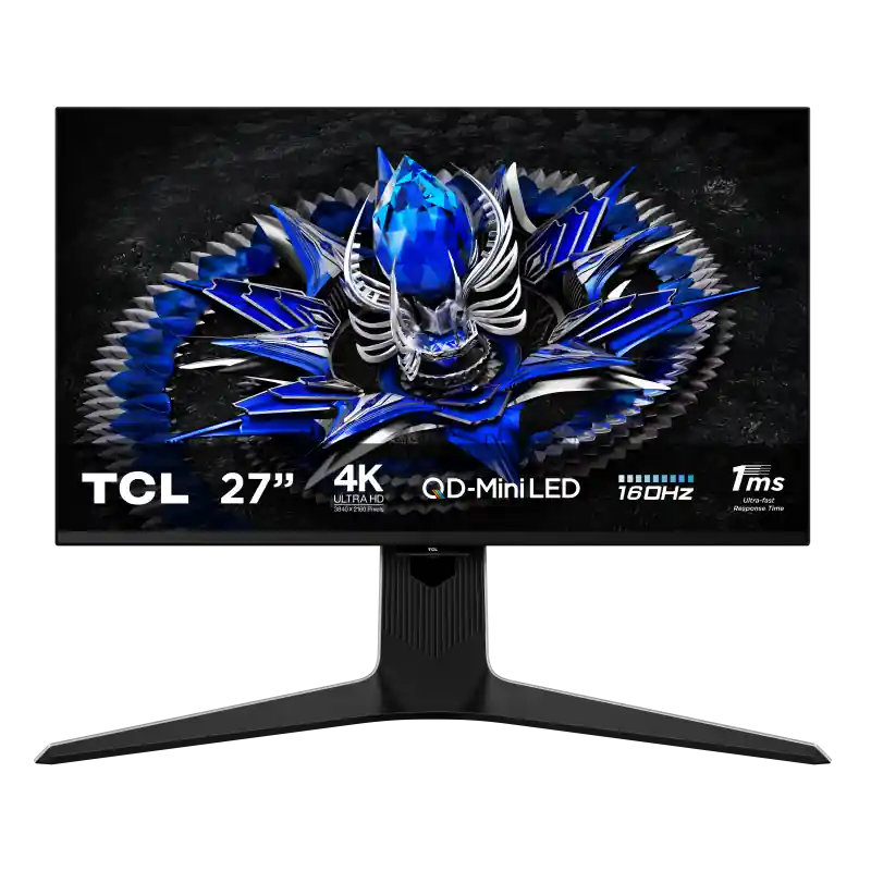 Monitor TCL 27" 27R83U, Diagonal (inch): 27, Diagonal (cm): 69, Aspect ratio: 16:9, Panel: QD-Mini LED, Resolution: 3840x2160, R Retur ușor
