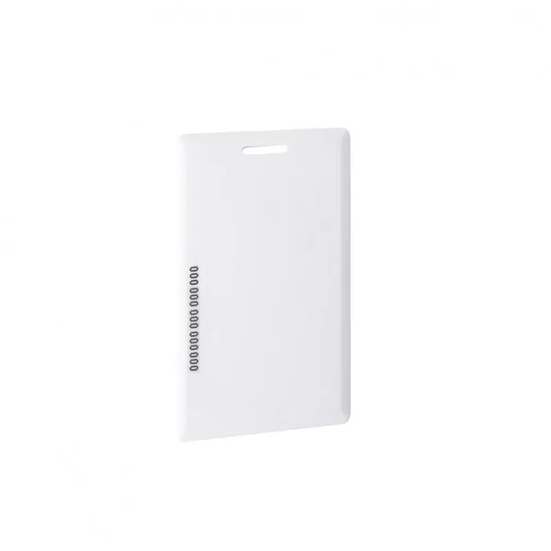 Cartele de proximitate cu cip EM4100 (125KHz) Format: Wiegand 26 Dimensiuni: 86x 54 x 1.8mm Preț promoțional