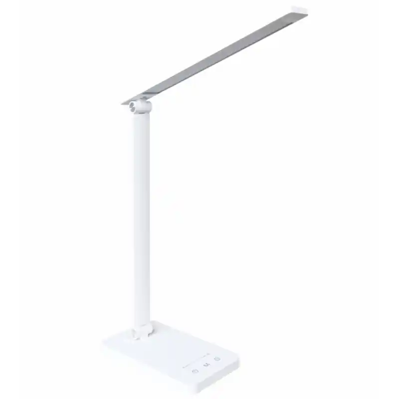 Lampa LED birou Ledvance PANAN Disk Fold, 6.5W, 255 lm, lumina alba (3000K - 6500K), dimabila, Touch control, temporizator 30/60 Calitate înaltă