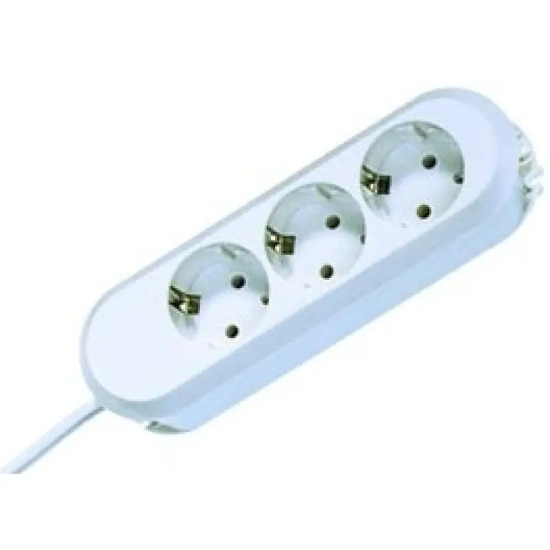 Preț mic Prelungitor Bachmann SMART 3xCEE7/3, fara intrerupator, lungime cablu 5m, H05VV-F 3G1.5, negru, nedemontabil