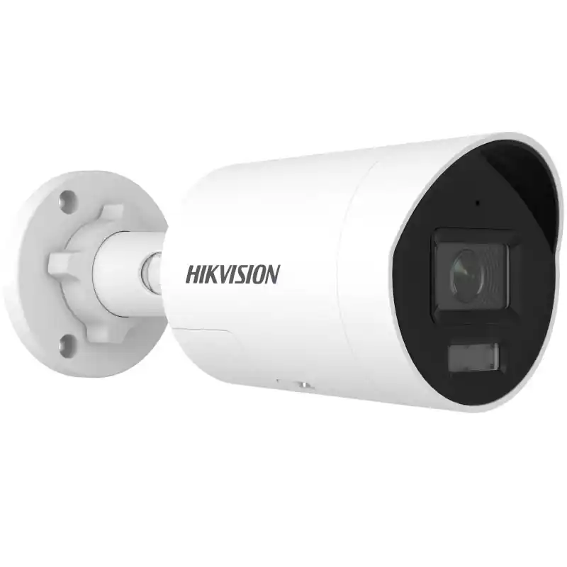 Ofertă exclusivă Camera de supraveghere IP Bullet 4MP Smart Hybrid Light with ColorVu Hikvision DS-2CD2047G3-LI2UY/SL(2.8MM), lentila fixa 2.8mm,