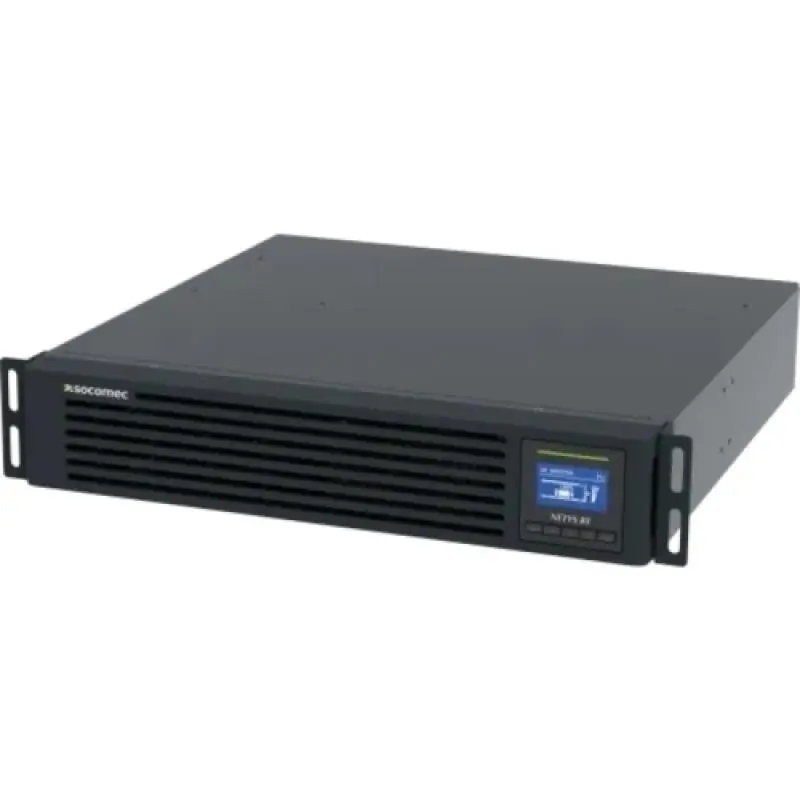 Ultima șansă SOCOMEC NeTYS RT 2000VA VFI UPS 1/1 PF1 WITH BATTERY INTEGRATED +RAILS