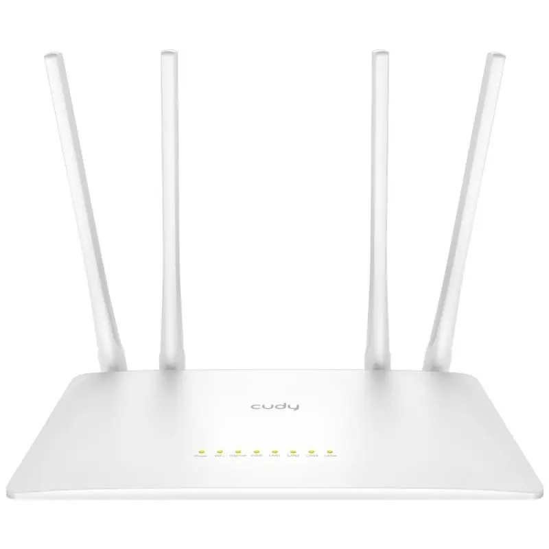 Livrare rapidă CUDY AC1200 Dual Band Wi-Fi Router, Chipset MediaTek, 802.11ac/a/b/g/n, 867Mbps at 5GHz + 300Mbps at 2.4GHz, 5 × 10/100Mbps Port
