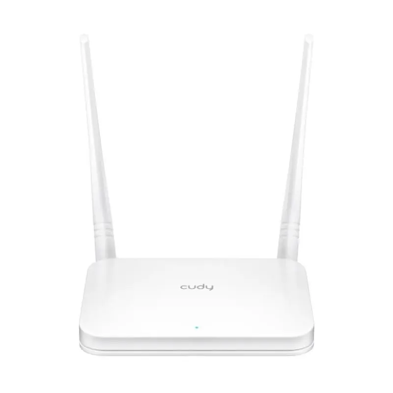 Livrare rapidă CUDY N300 Wi-Fi Router, Chipset MediaTek, 802.11b/g/n,300Mbps at 2.4GHz, 4 × 10/100Mbps Ports, 2 × 5dBi fixed antennas, WiFi rou