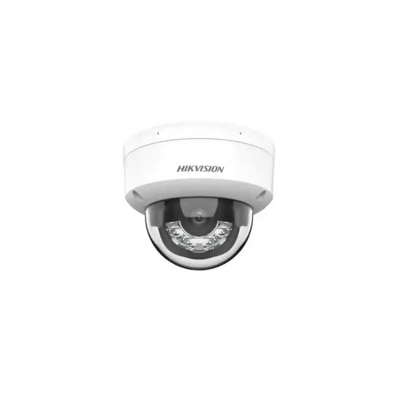 Camera supraveghere Hikvision IP Dome DS-2CD2163G2-LI(2.8MM), 6MP, Acusens - filtrarea alarmelor false dupa corpul uman si masin Plată sigură