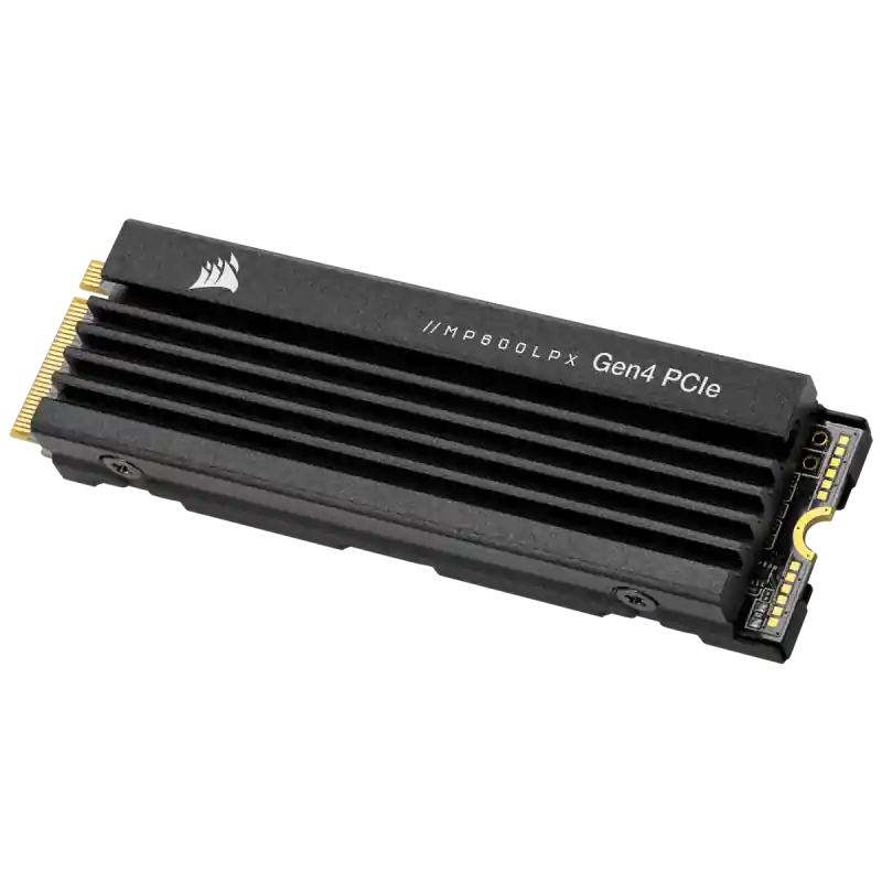 SSD CORSAIR MP600 PRO LPX Capacitate 1TB M.2 2280 NVME PCIE GEN4 x4 Viteza de scriere: pana la 5800MB/s Viteza de citire: pana l Discount