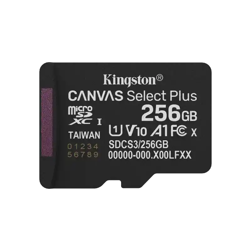 Card de Memorie MicroSDXC Kingston256GBCanvas Select PlusFara Adaptor Reducere extra