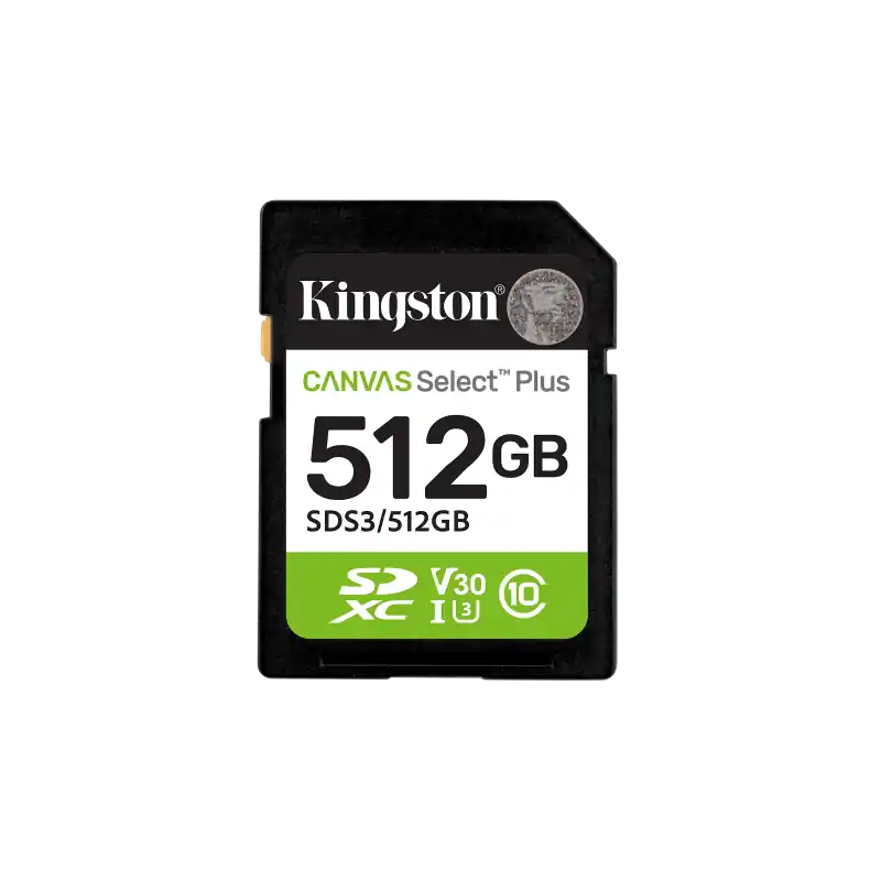 Card de Memorie SDXC Kingston512GBCanvas Select Plus Preț promoțional