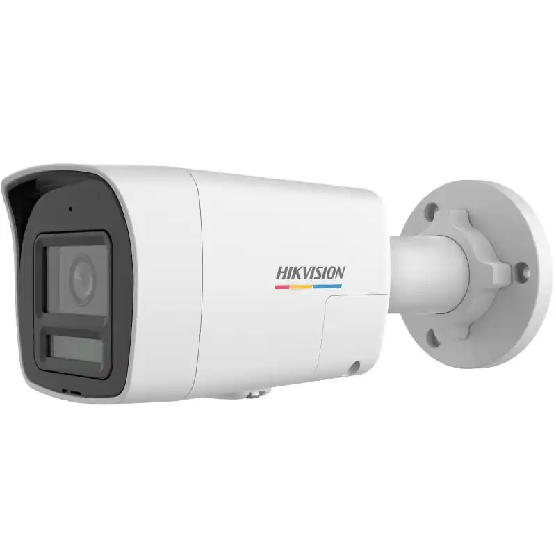 Camera de supraveghere IP Bullet 4MP ColorVu 3.0 Hikvision DS-2CD1047G3H-LIUF/SL(2.8MM), lentila fixa 2.8mm, iluminare: Color: 0 Cumpără online