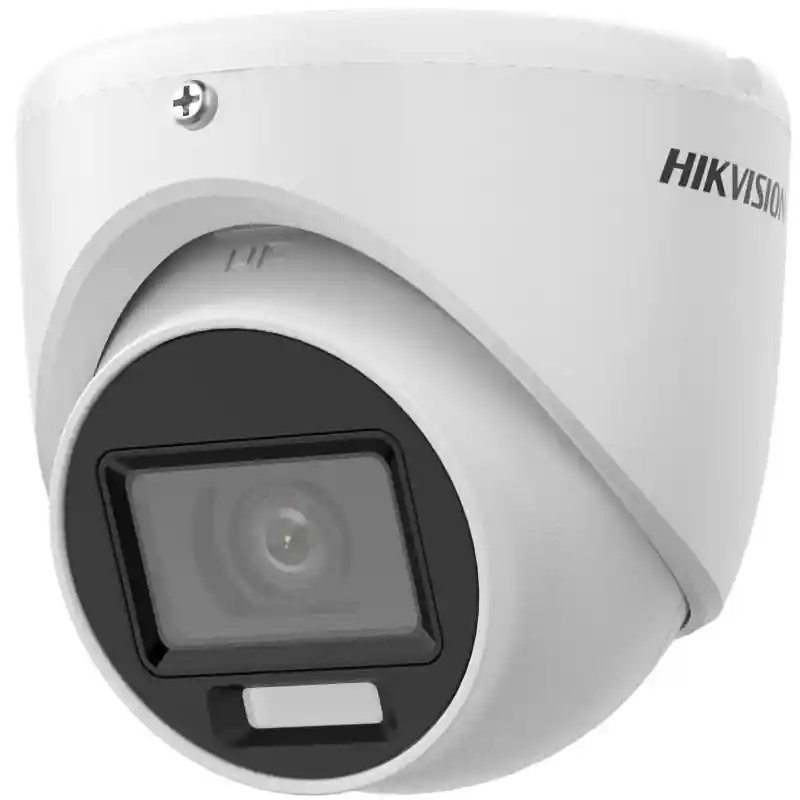 Ultima șansă Camera de supraveghere Turret 4K Hikvision DS-2CE76U0T-LMF(2.8MM), lentila fixa 2.8mm, iluminare min: 0.01 Lux @ (F1.6, AGC ON),