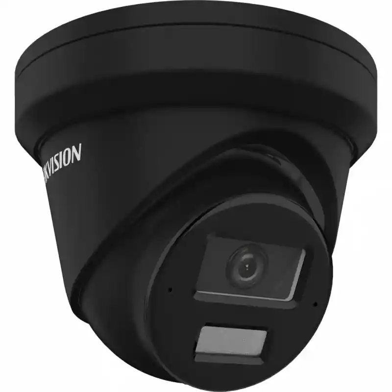 Cumpără acum Camera de supraveghere IP Turret 4MP Hikvision DS-2CD2343G2- LI2U(2.8MM)/BK, lentila fixa 2.8mm, iluminare min: Color: 0.005 Lux