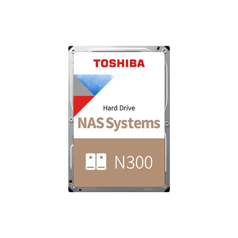 Bestseller HDD NAS TOSHIBA N300 18TB CMR, 3.5'', 512MB, 7200RPM, SATA, TBW: 180