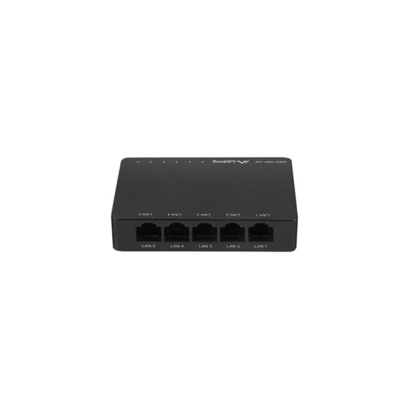 Comandă acum SwitchDSP2-1005-12V 5x 1 Gb/s, fara management, Gigabit Ethernet, desktop, 12V