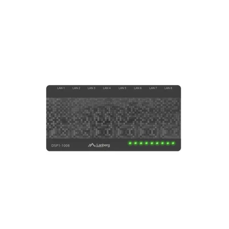 SwitchDSP1-1008 8x 1 Gb/s, fara management, Gigabit Ethernet, desktop, 5V Calitate înaltă