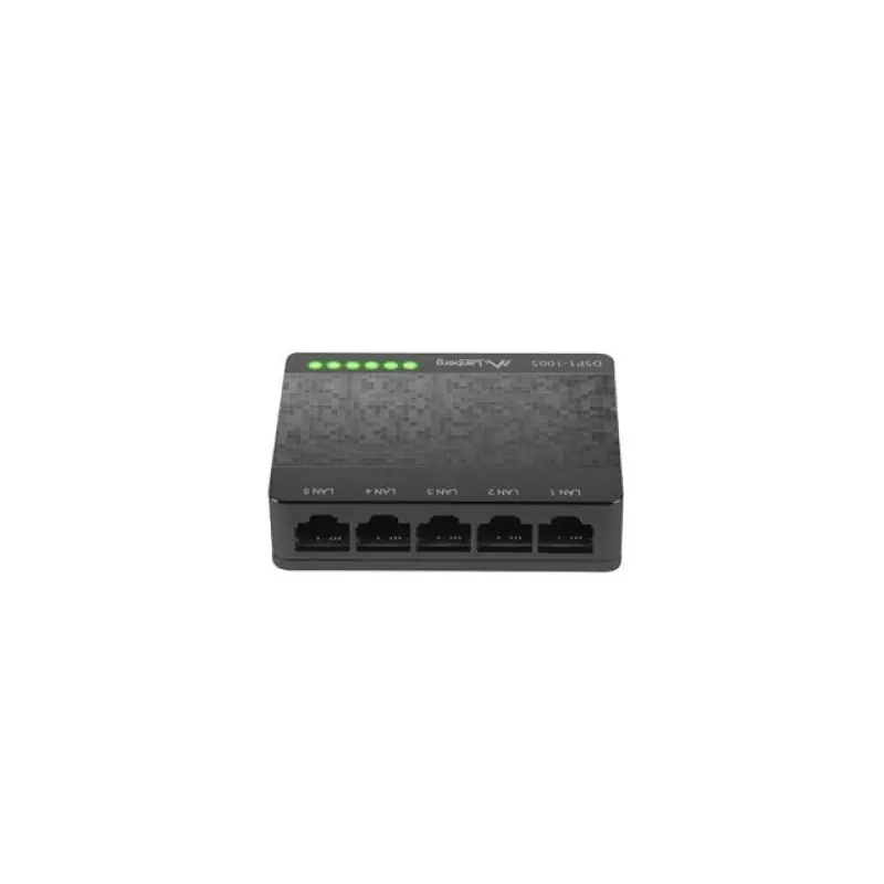 Ofertă SwitchDSP1-1005 5x 1 Gb/s, fara management, Gigabit Ethernet, desktop, 5V