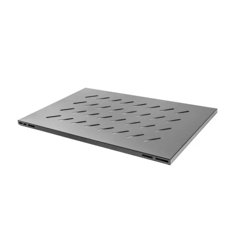 Doar azi Poliță fixă 19" 1U / 465x715 mm,max. 120 kg, negru