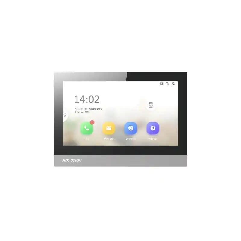 Monitor videointerfon WIFI 7" Hikvision DS-KH8350-WTE1/EU ecran colorful TFT 7", rezolutie ecran 1024 × 600 Conectivitate: Retea Livrare rapidă
