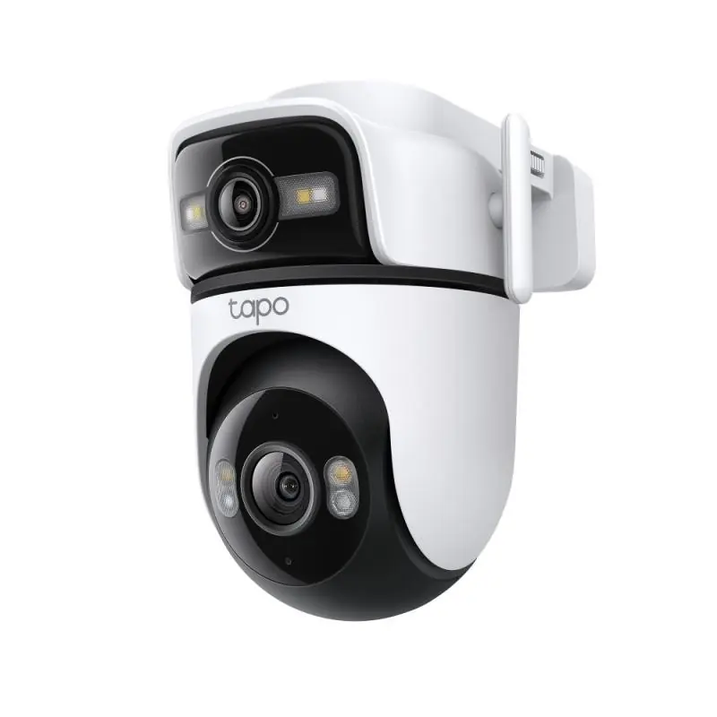 Chilipir Outdoor Dual Lens Pan/Tilt Security Camera SPEC:2K (2304x1296) & 2K (2304x1296), 2.4 GHz, 2 × External Antennas,1 × Ethernet Por