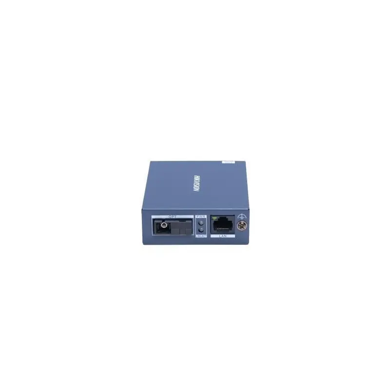 Noutate Receptor Hikvision DS-3D501R-3, 1 x 10/100/1000 Mbps RJ45 port and 1 x 1000 Mbps SC fiber optical port, industrial-grade metal s