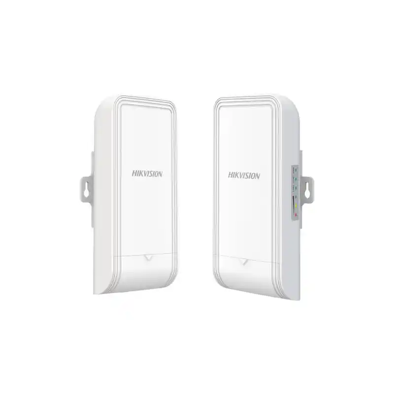 Calitate înaltă Kit Wireless Bridge Hikvision DS-3WF1000-EI-2N/P 2.4Ghz 300Mbps 1KM, pana la 1km transmisie wireless, 300 Mbps 802.11n wireless
