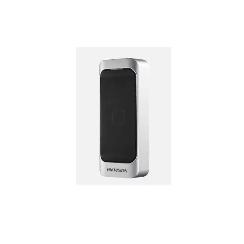 Expediere rapidă Cititor de card Hikvision DS-K1107AE, citeste carduri cu frecventa de 125 KHz, distanta citire:50 mm, RS-485, Wiegand (W26/W34